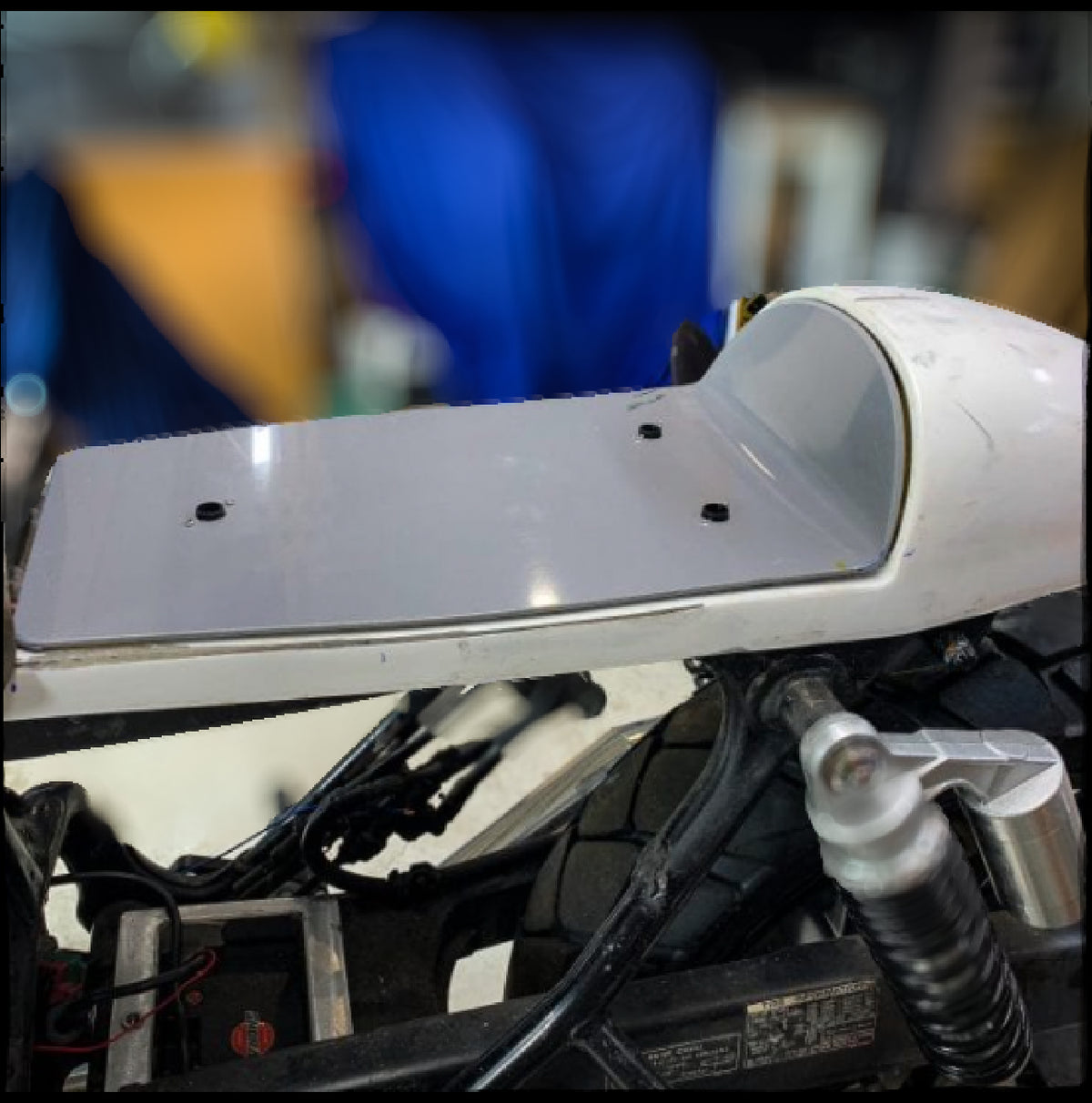 Seat Base - Thermo Plastic (Just Add Heat To Bend) 290mm x 700mm for cafe racer motorcycle builds