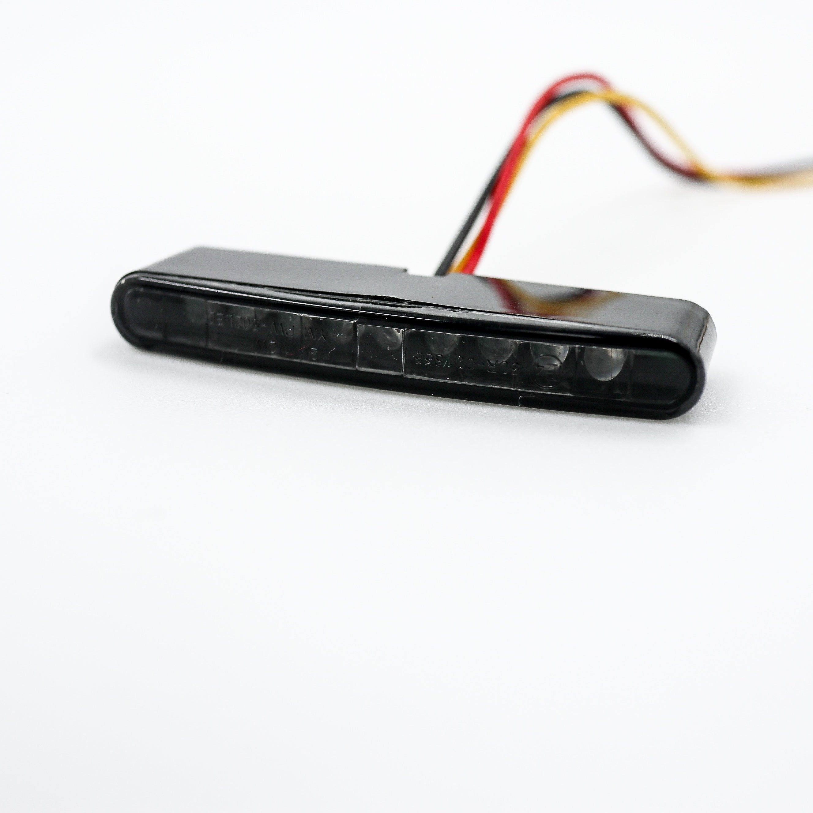 HighSIDER MONO Fanale Posteriore A LED Per Moto | Cromo | Diametro 18mm | Luce Di Posizione E Stop | Alluminio - 5