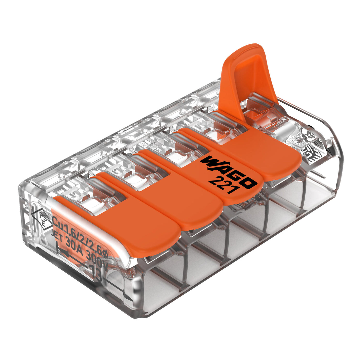 WAGO Snap 5 Wire Connectors - 10 PACK