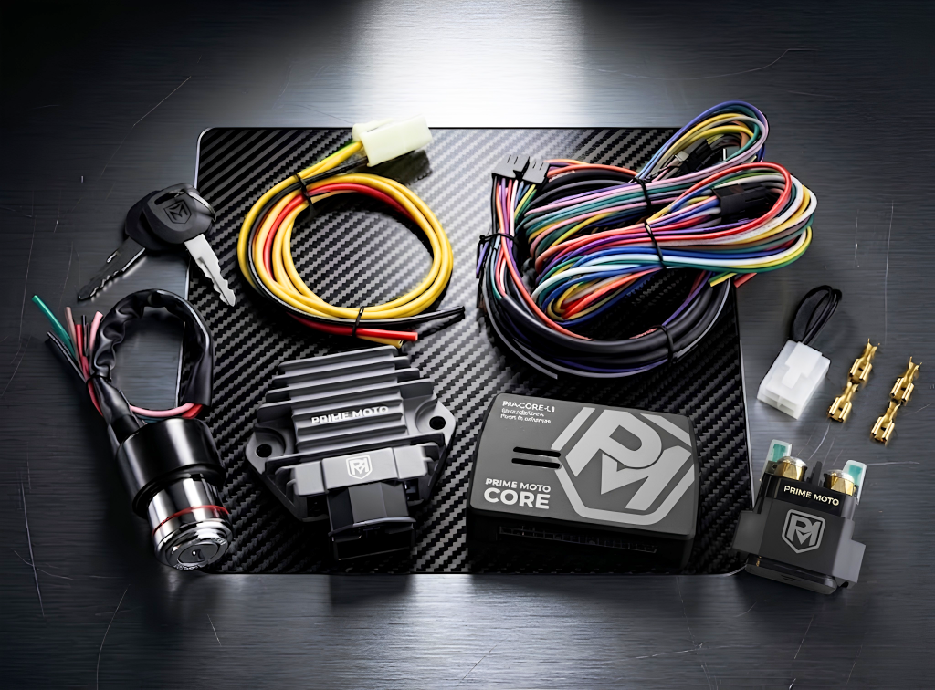 
                  
                    PRIME CORE -Ultimate Package-(Everything You Need To Wire Your Bike)
                  
                