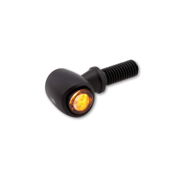 LSL Nova-Pro LED Turn Signals, Black Satin, Pair