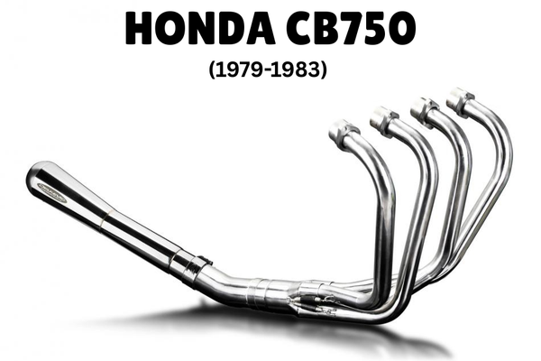 HONDA CB750 (79-83) STAINLESS REVERSE CONE EXHAUST SYSTEM