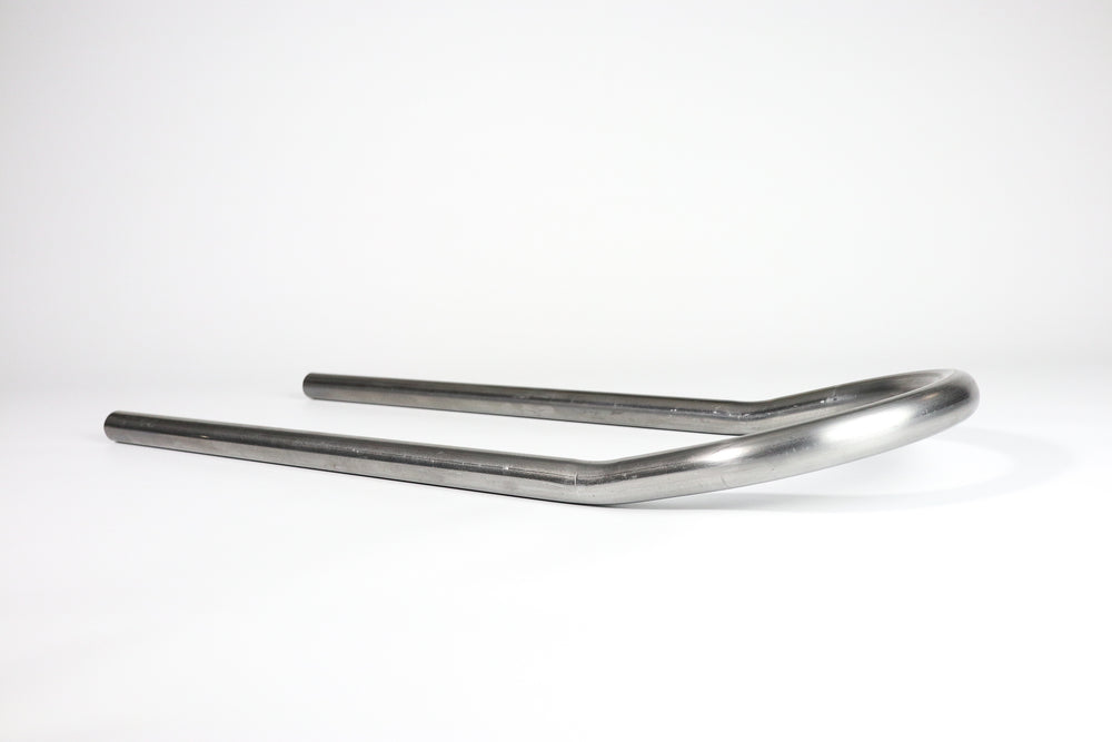 CAFE RACER SEAT LOOP / HOOP (WITH KICK) - 24.4MM X 230MM WIDE