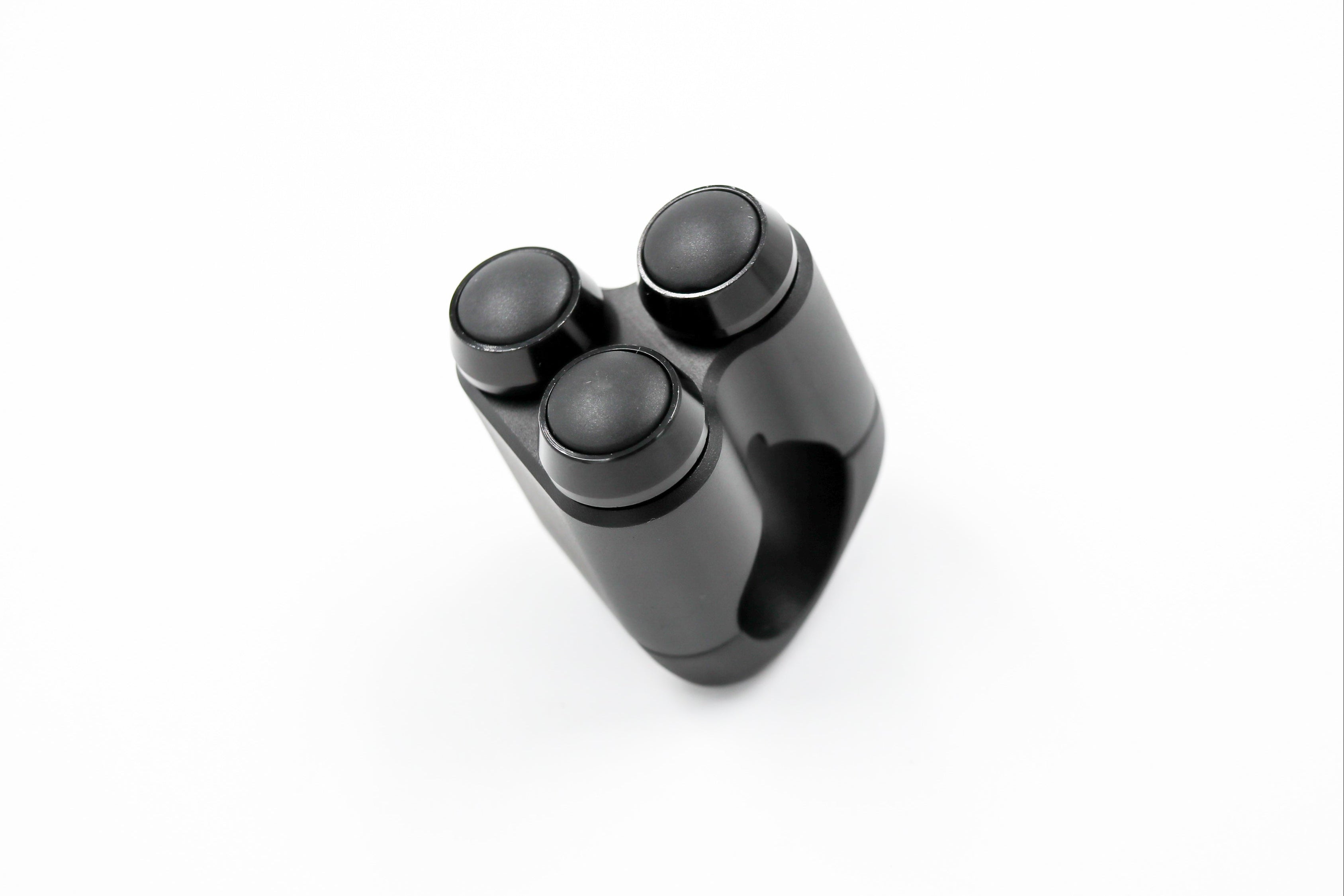 3 Button Handlebar Controls 22mm (BLACK BUTTONS) – Cafe Racer Garage