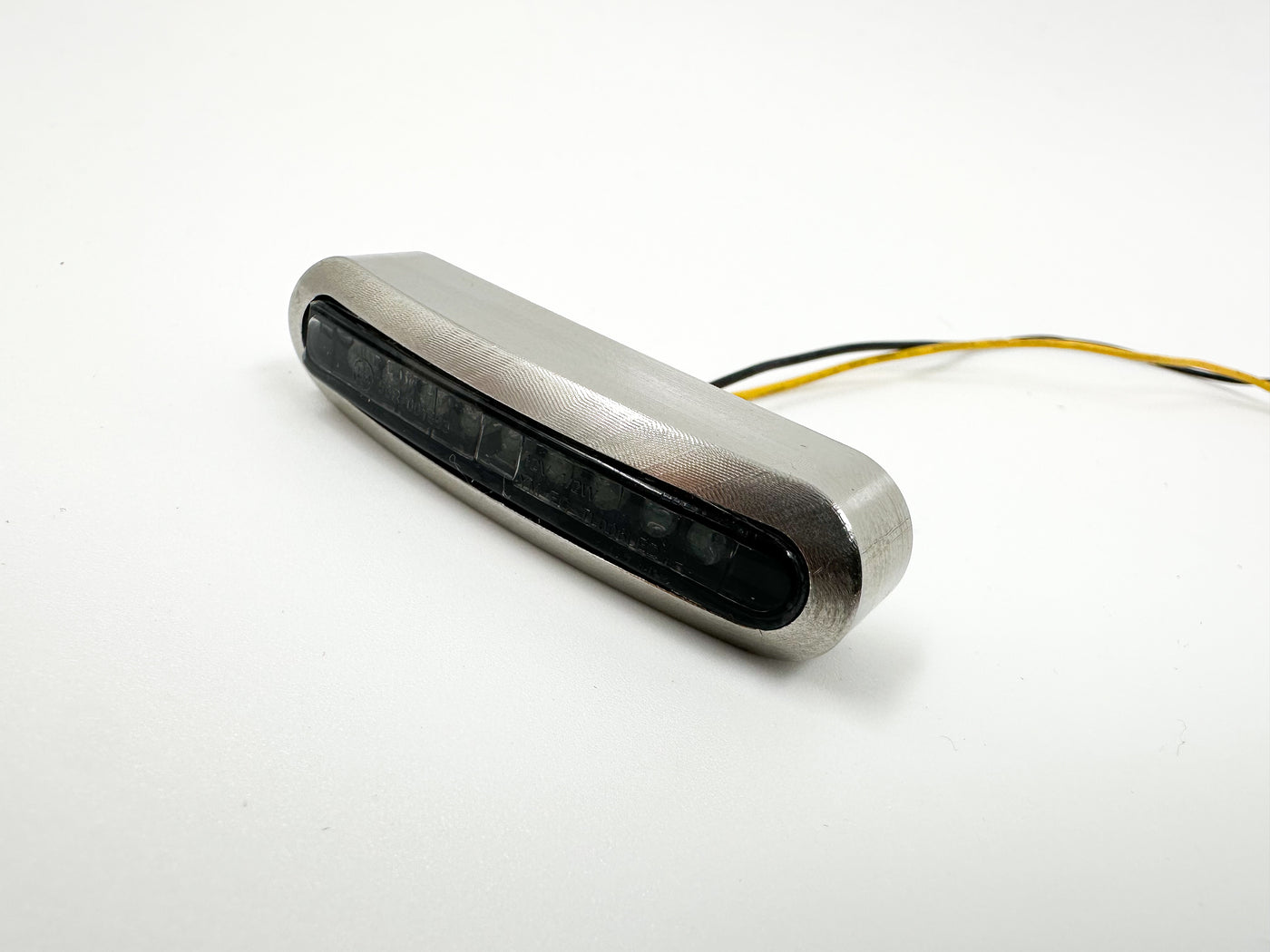 Tail Light INSERT - Version 1 - With LED Strip Light for cafe racer motorcycle builds