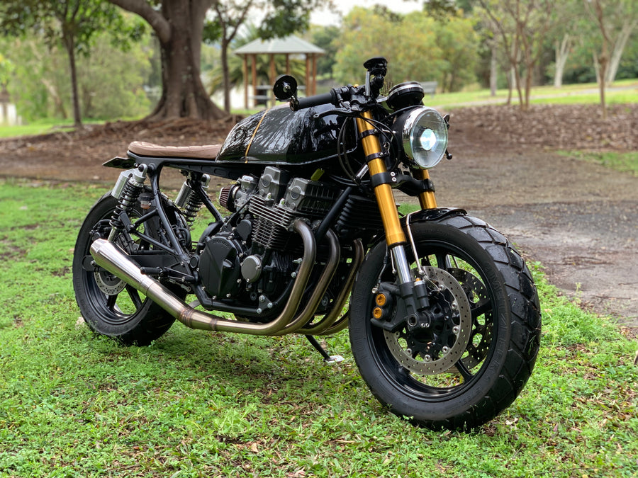 Blacked out four