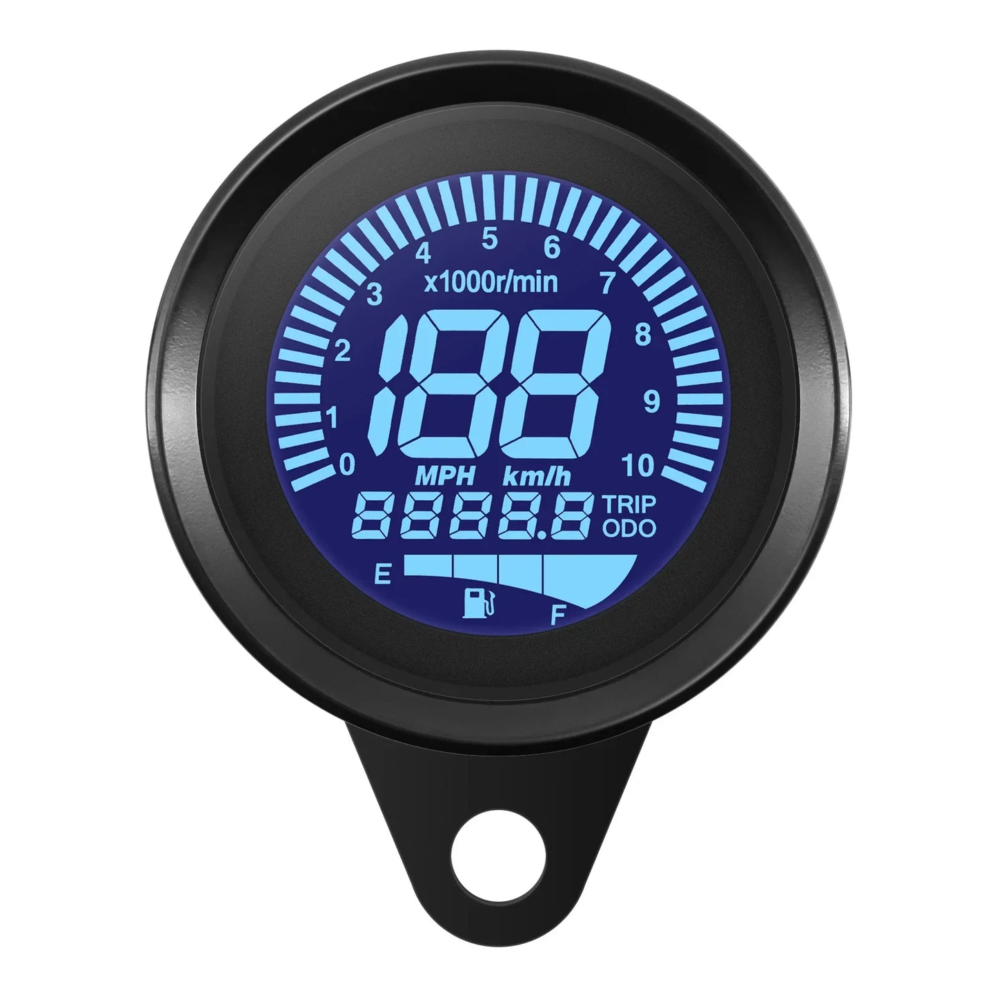 
                  
                    LDC Motorcycle Speedometer 66mm (7 Selectable Colours)
                  
                
