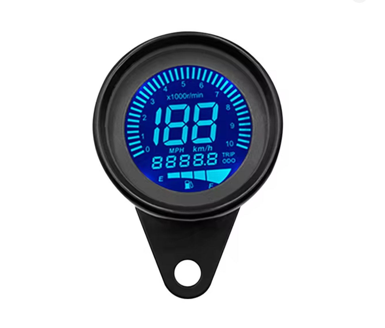 
                  
                    LDC Motorcycle Speedometer 66mm (7 Selectable Colours)
                  
                
