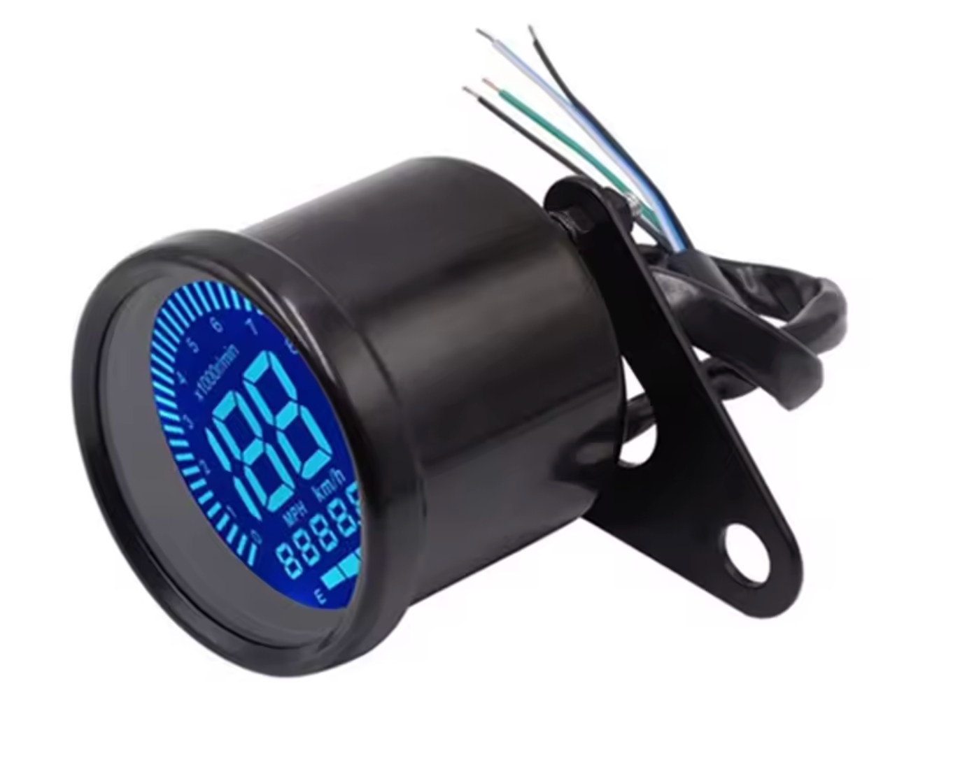 
                  
                    LDC Motorcycle Speedometer 66mm (7 Selectable Colours)
                  
                