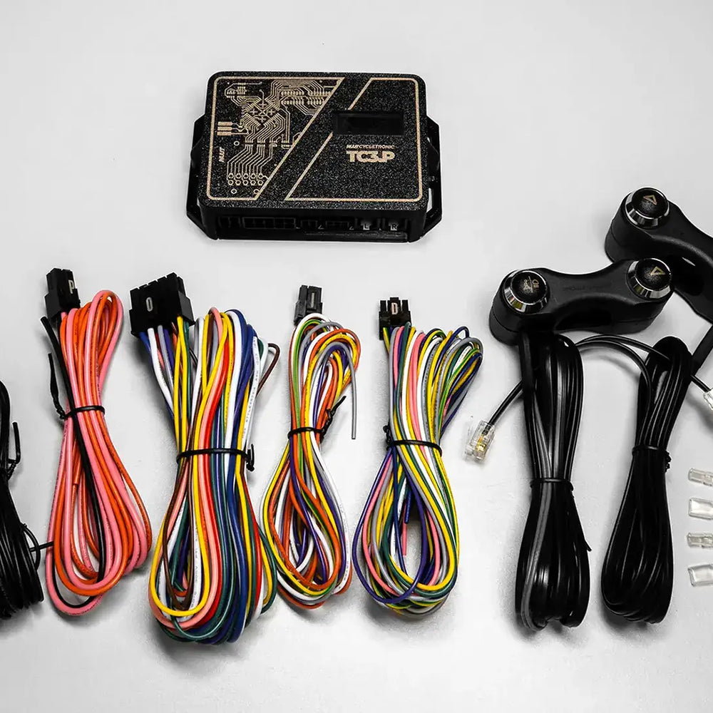 TC3.P Control Hub, Push-Button Handlebar Controls – Cafe Racer Garage