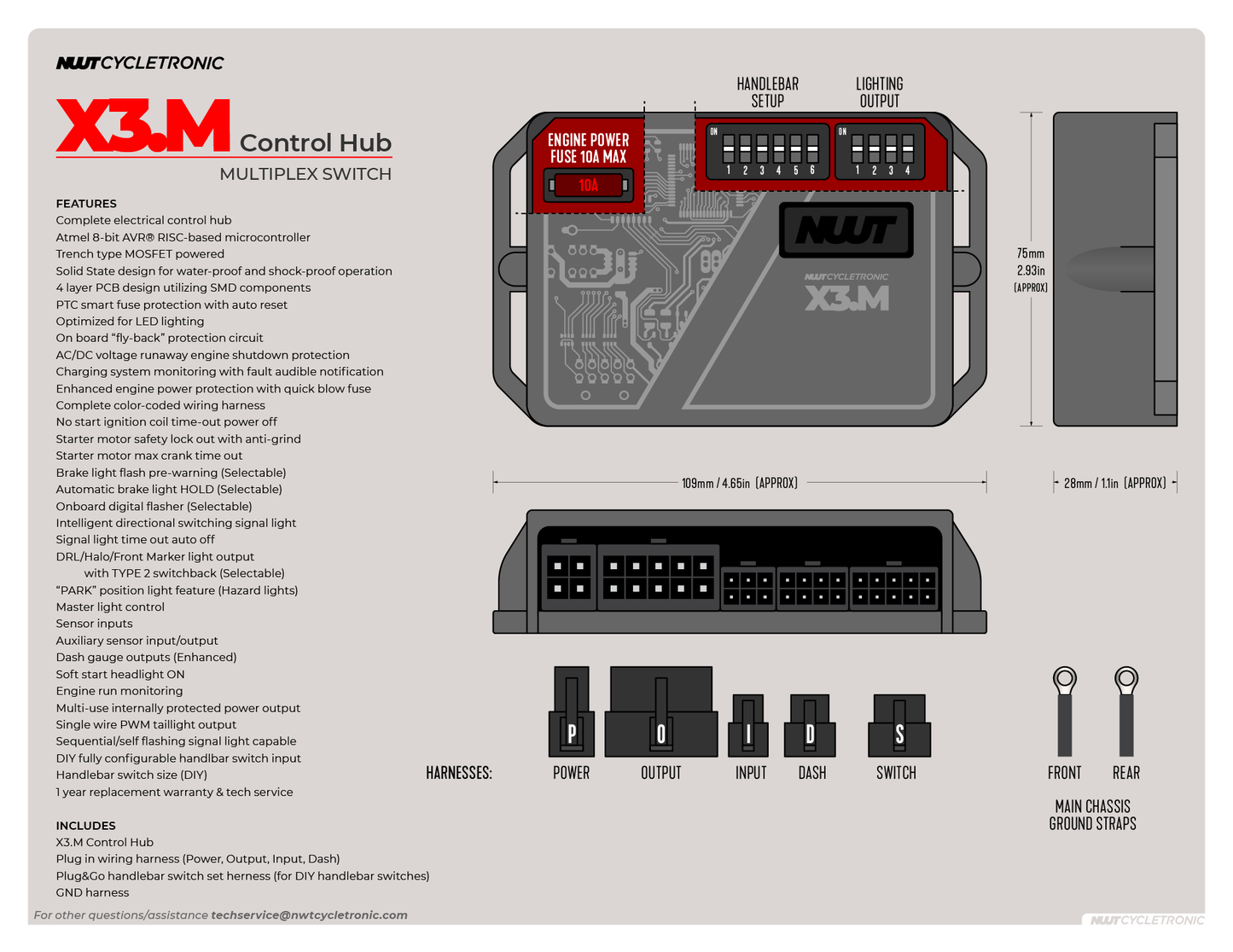 
                  
                    X3.M Electrical Control Hub - For Multiplex Switchgear (DIY, self-supplied)
                  
                