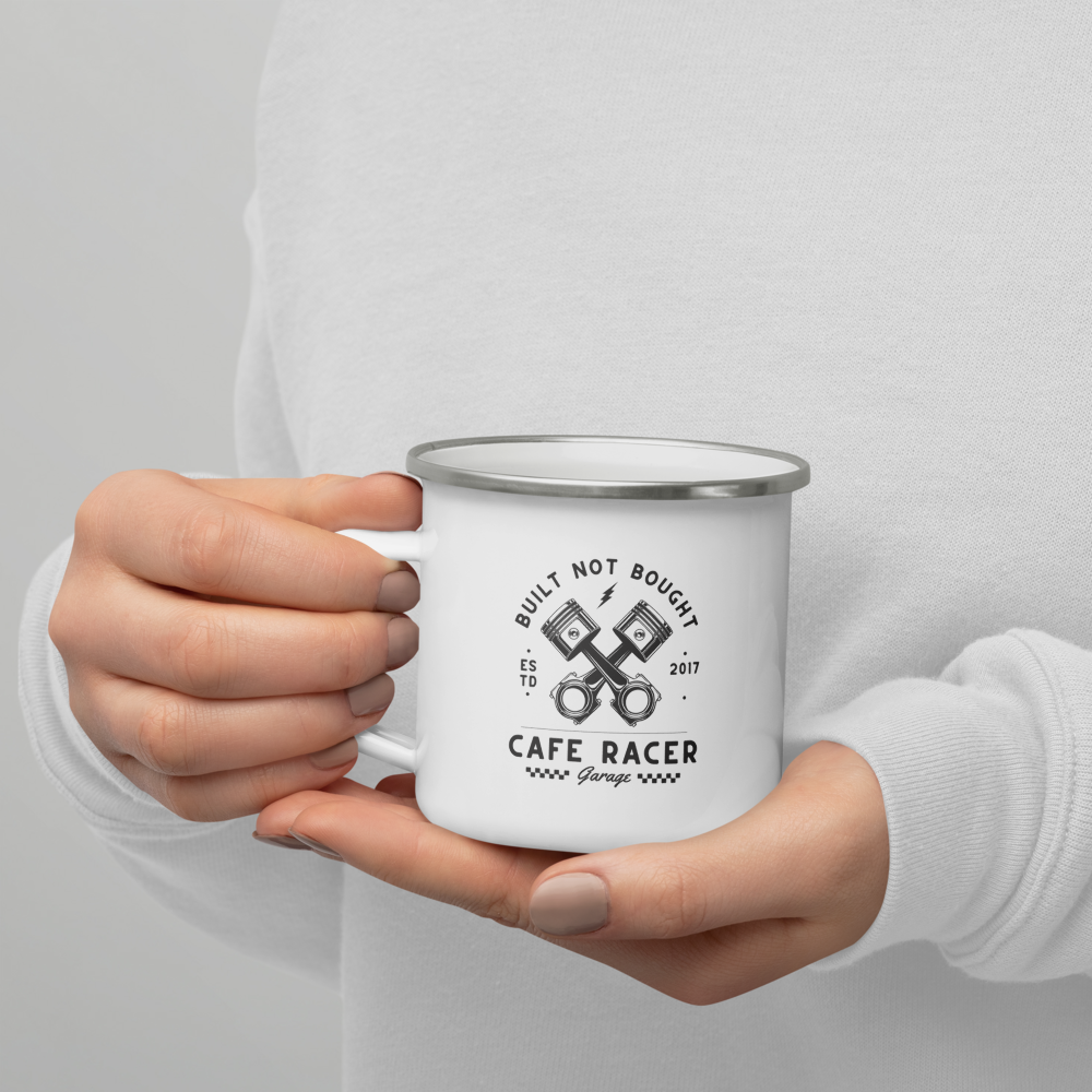 
                  
                    Piston Bully Enamel Mug
                  
                